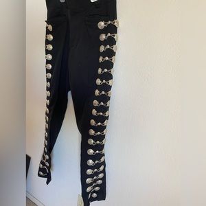 Mariachi Suit Detailed Buckles Bolero Jacket Mens Small Women’s Medium